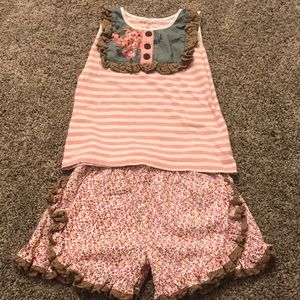 Girls size 8 Mustard Pie set